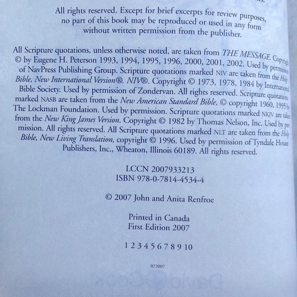 SONGS IN THE KEY OF SOLOMON by John & Anita Renfroe Christian Book NEW - Picture 11 of 16